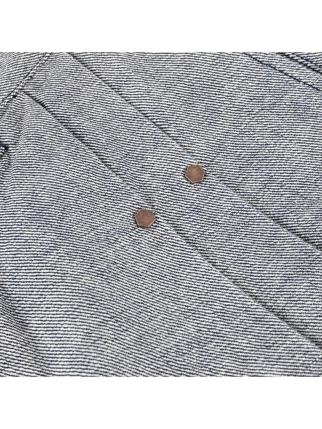 Pleated Baggy Denim Short Light Blue