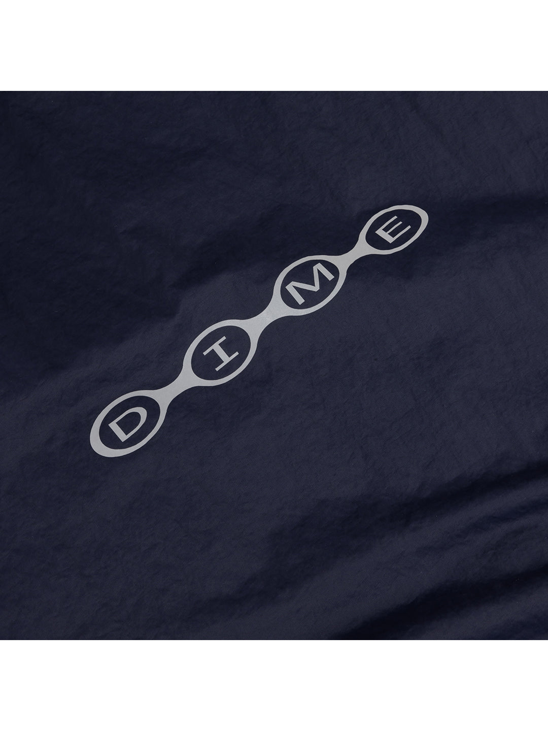 Crinkled Tech Windbreaker Navy