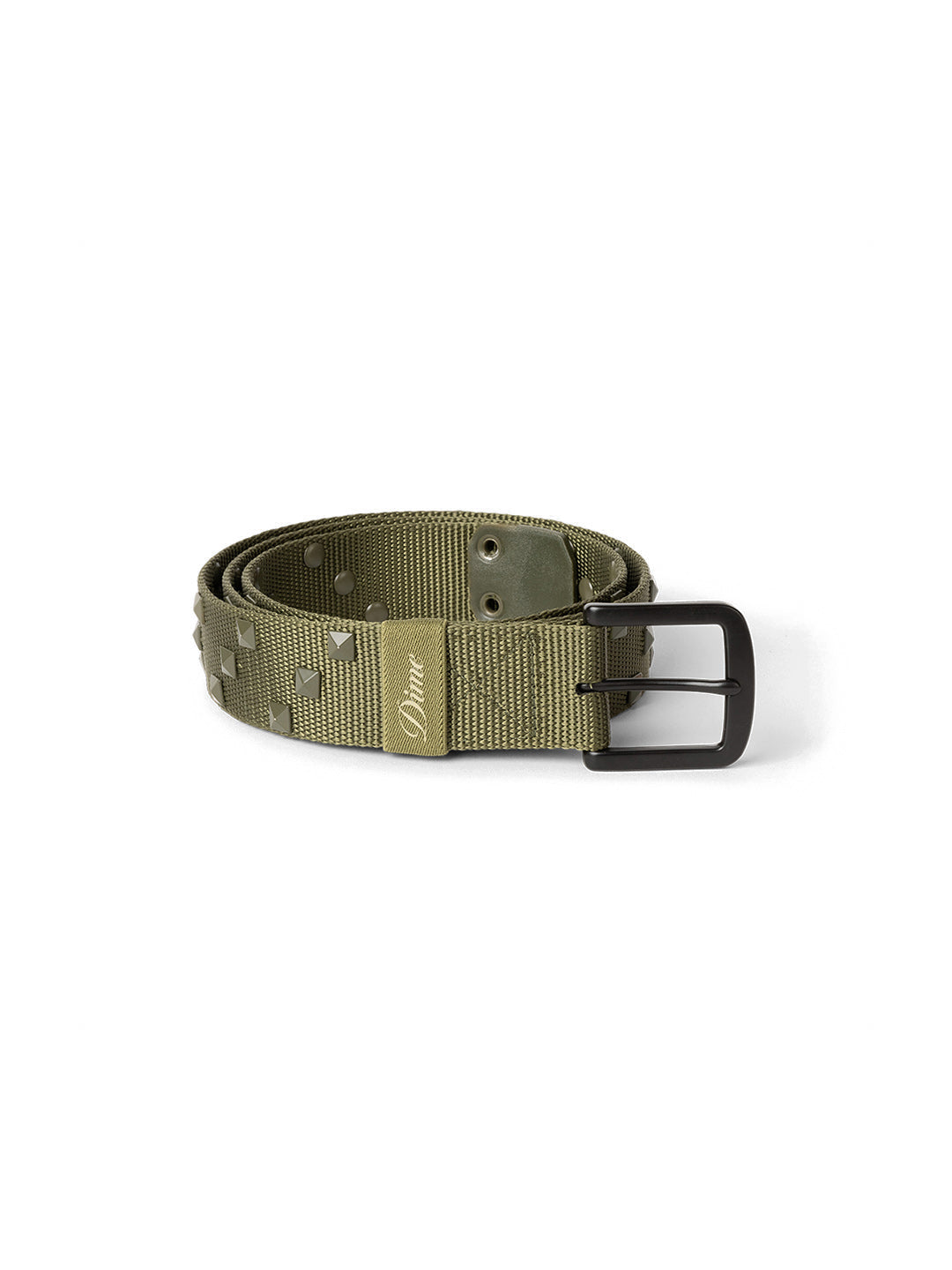 Studded Belt Olive
