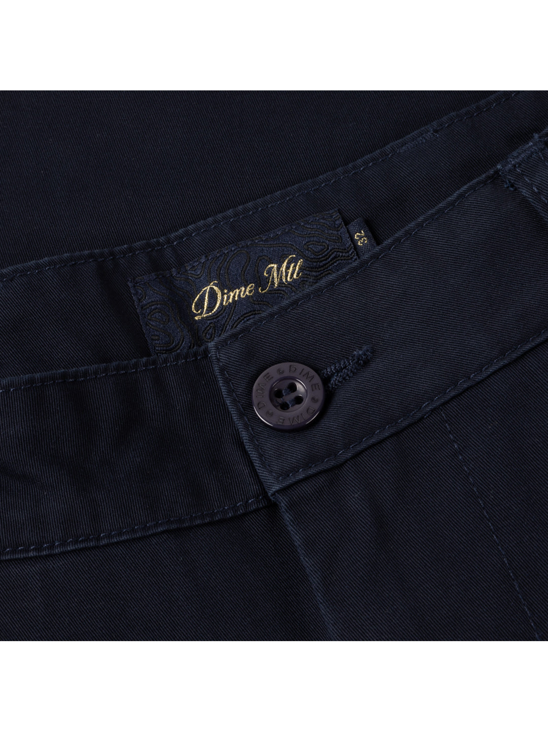 Baggy Chino Pants Navy Blue