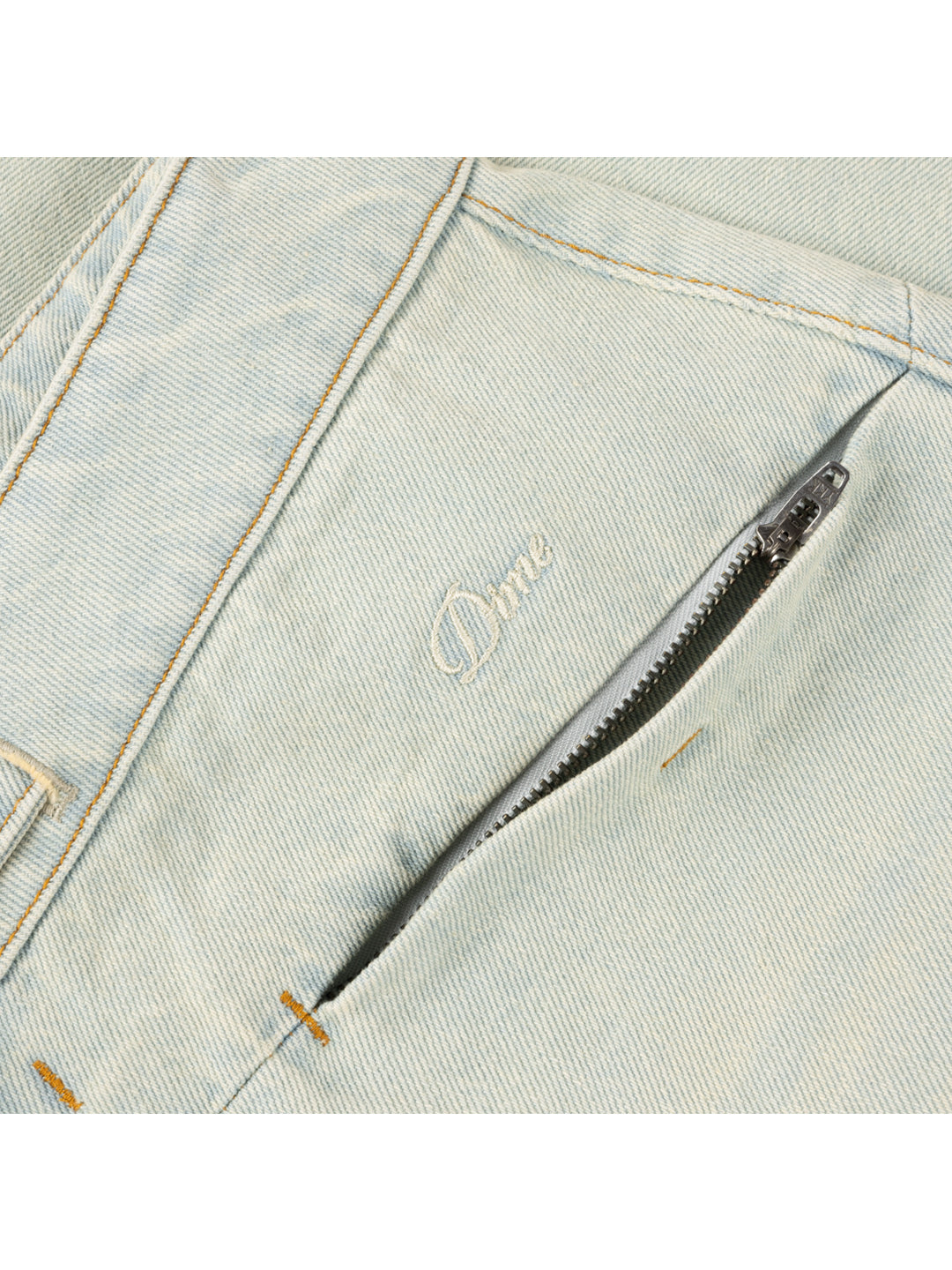 Tech Denim Shorts Light Blue