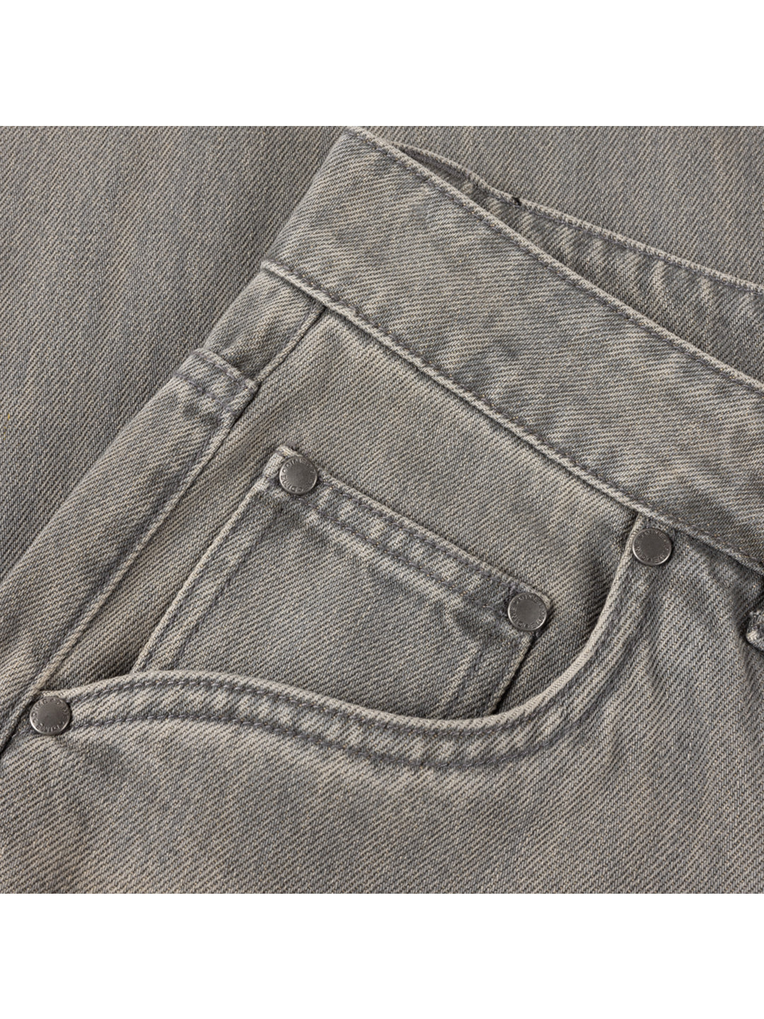 Baggy Denim Pants Grey