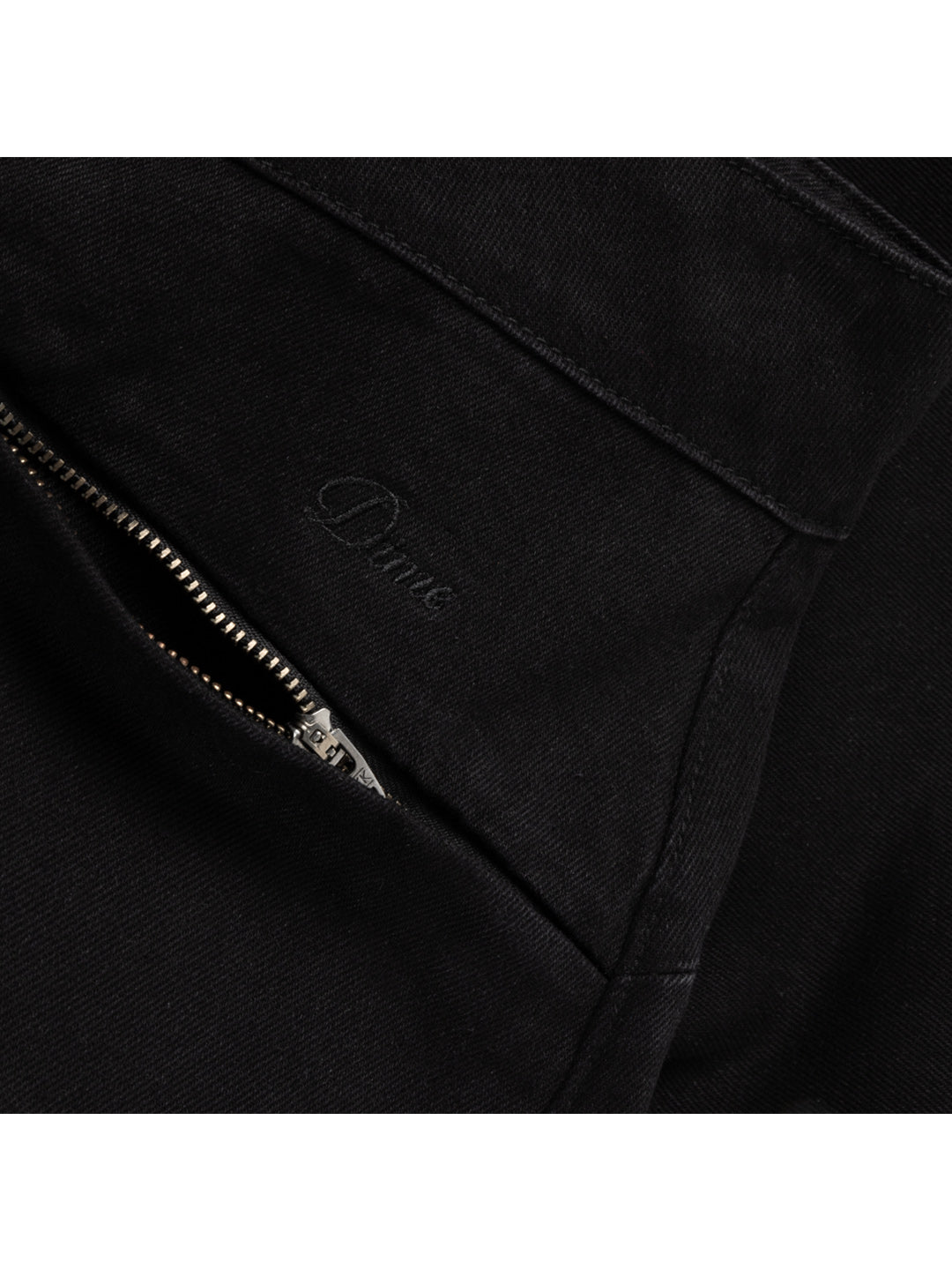 Tech Denim Shorts Black