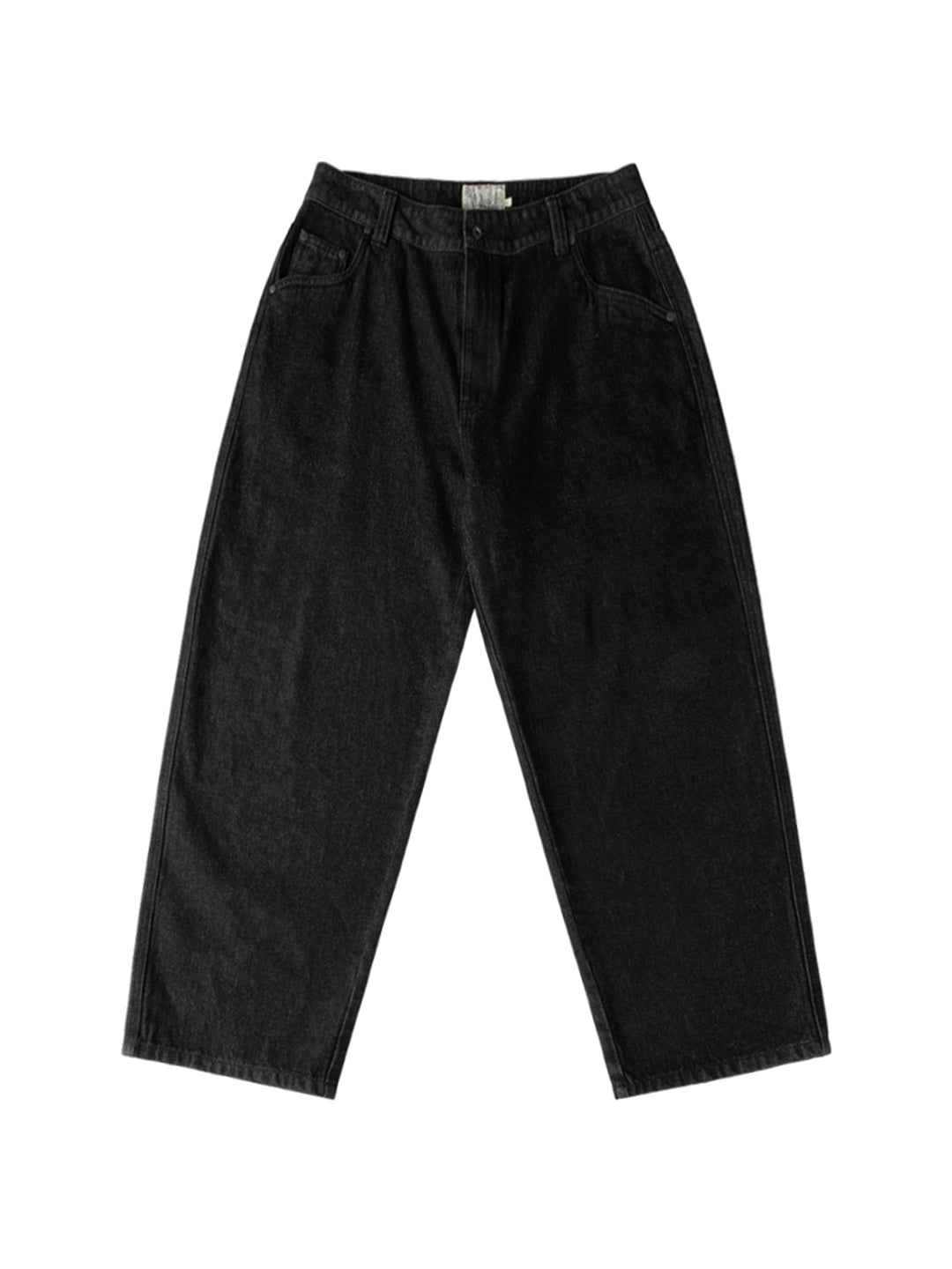 Baggy Denim Pants Black