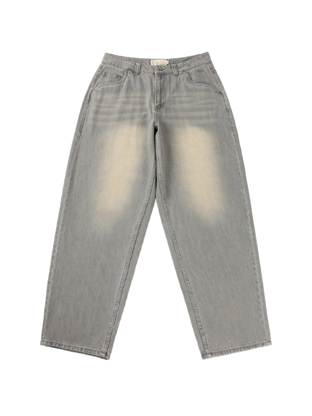 Baggy Denim Pants Grey
