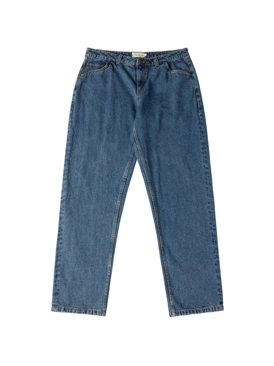 Straight Denim Pants Blue