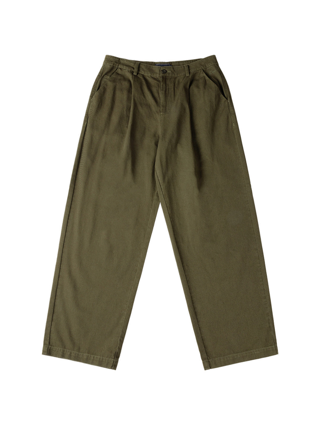 Baggy Chino Pants Green