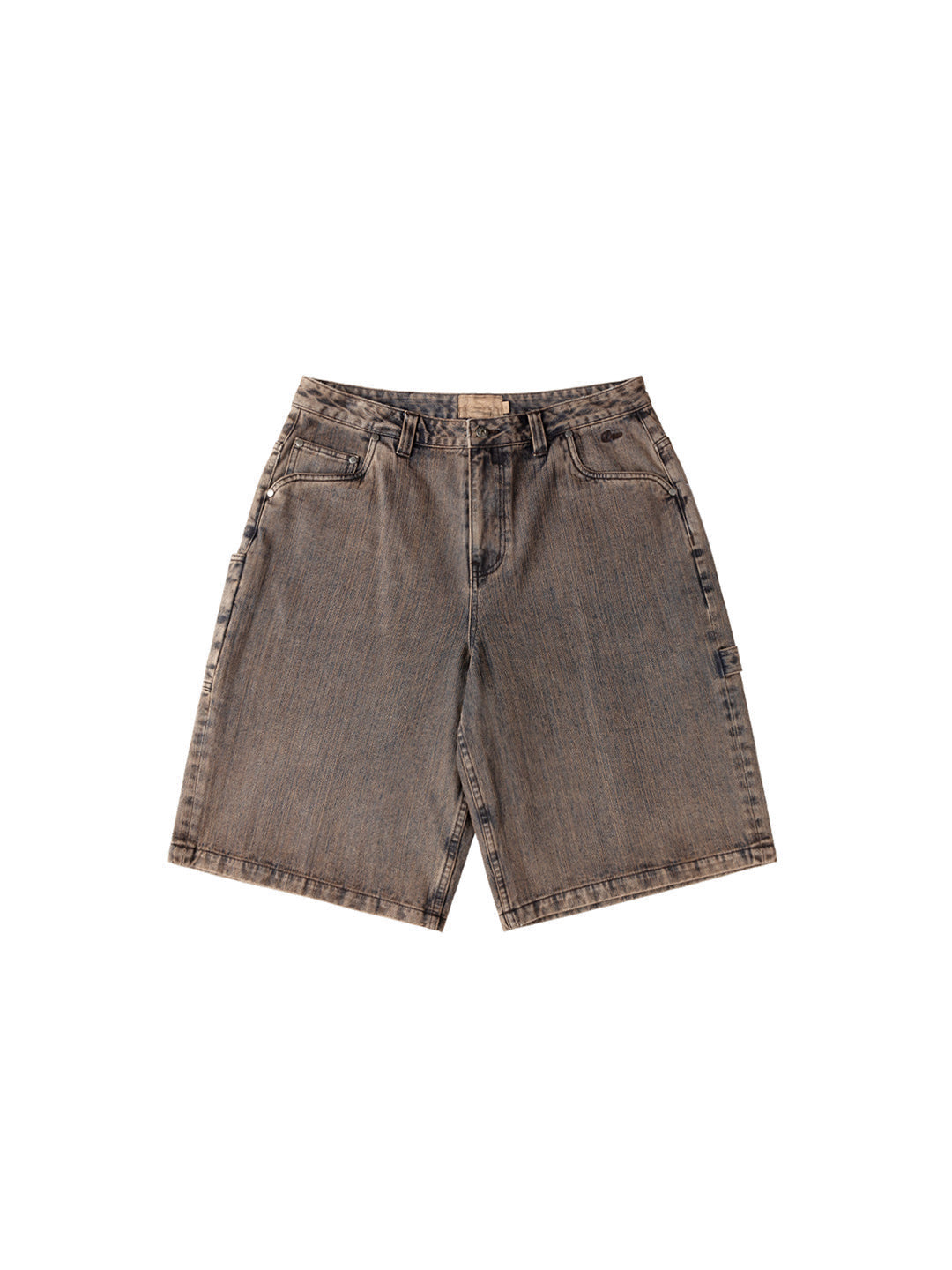 Classic Denim Shorts Brown