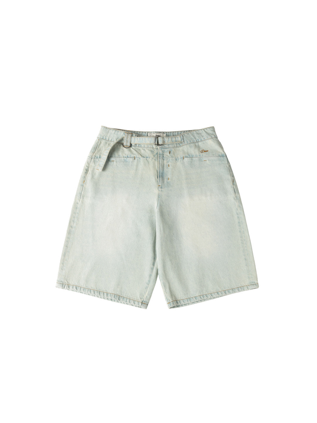Tech Denim Shorts Light Blue