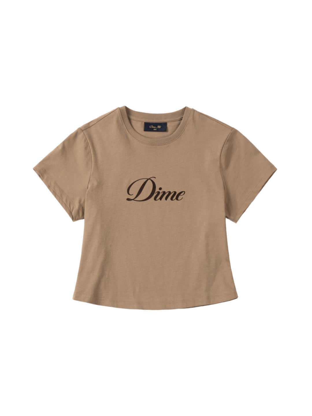 Cursive Tee Women's Khaki