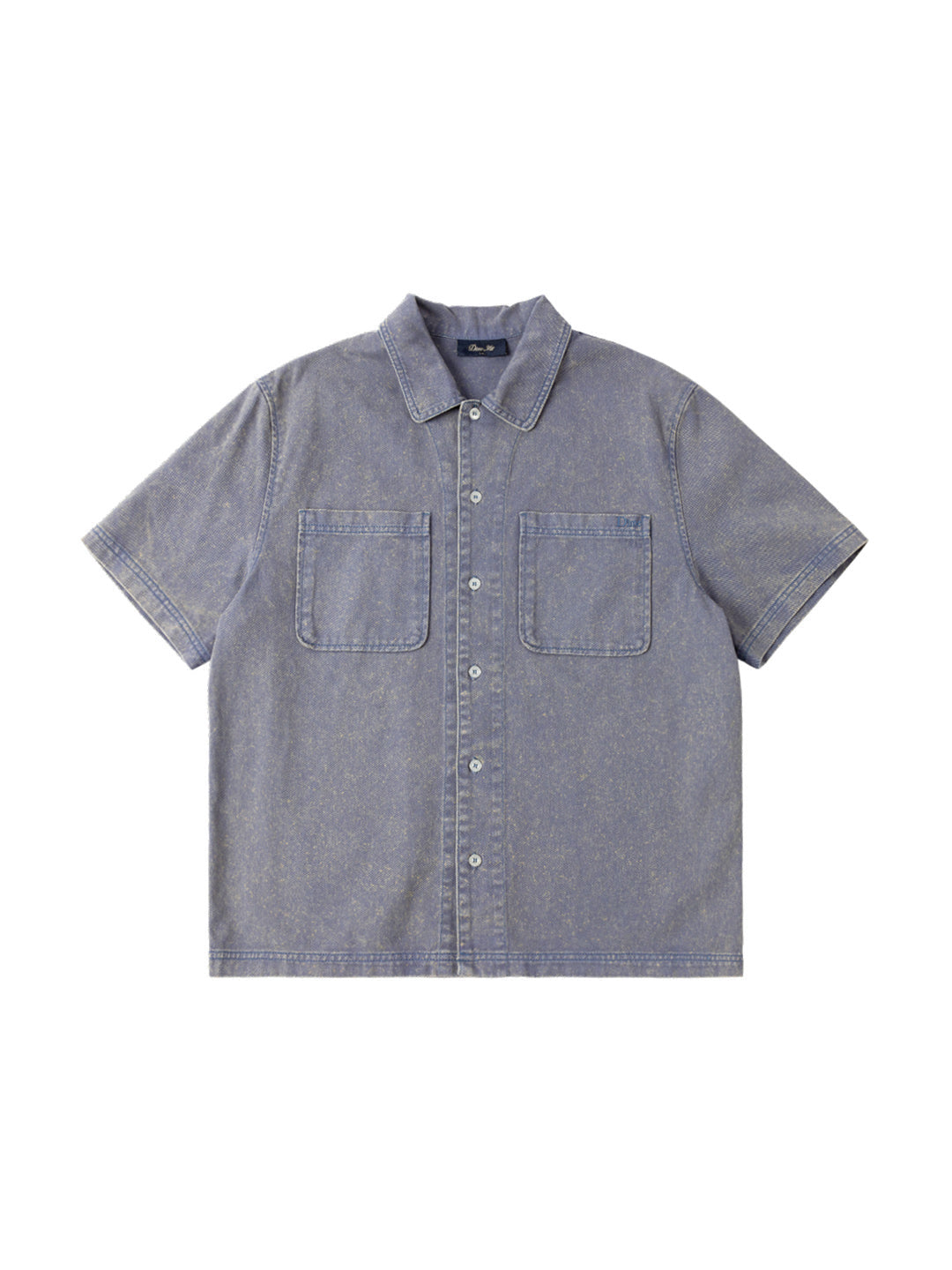 Stonewash Button-up Grey
