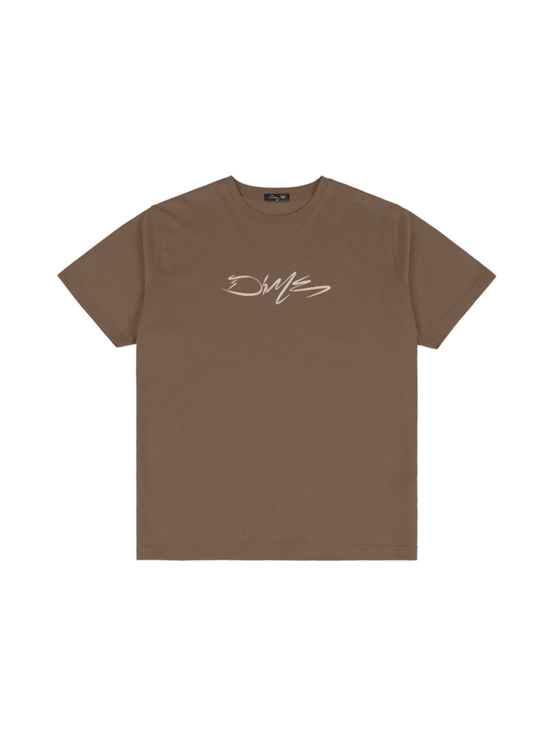 Scribble Tee Brown