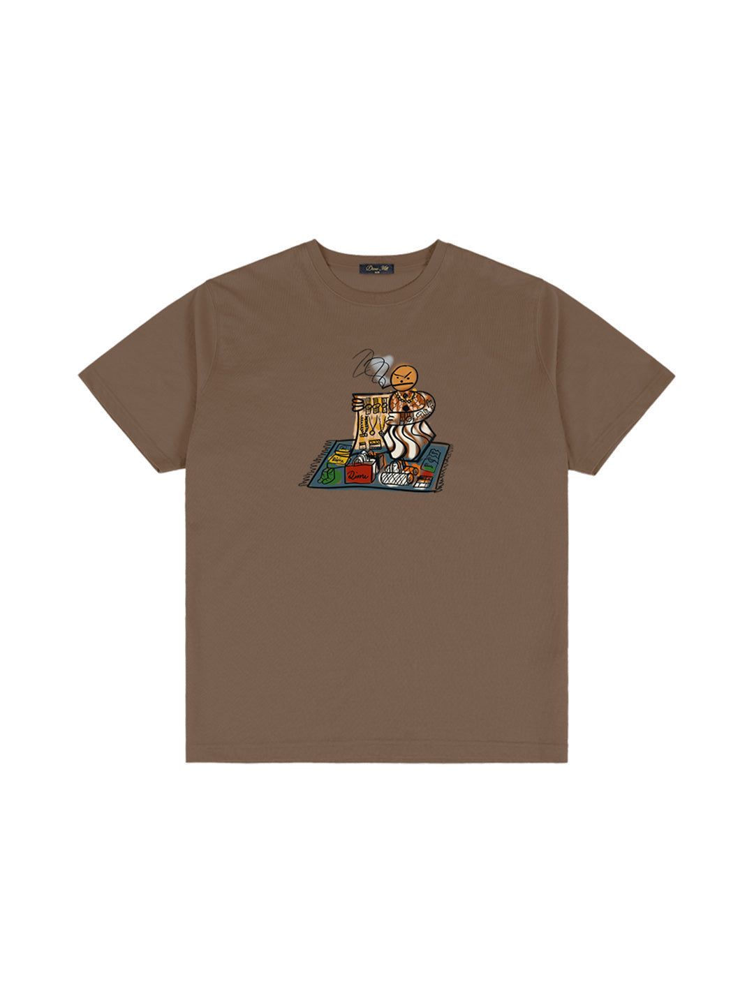 Snackman Dealer Tee Brown