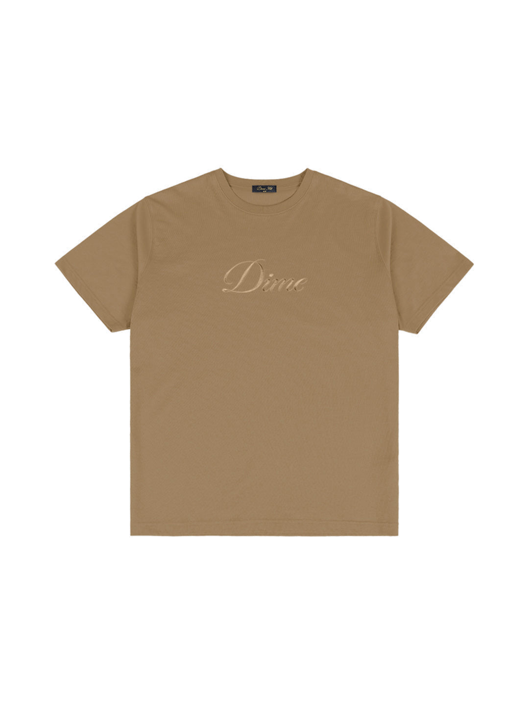 Cursive Tee Khaki