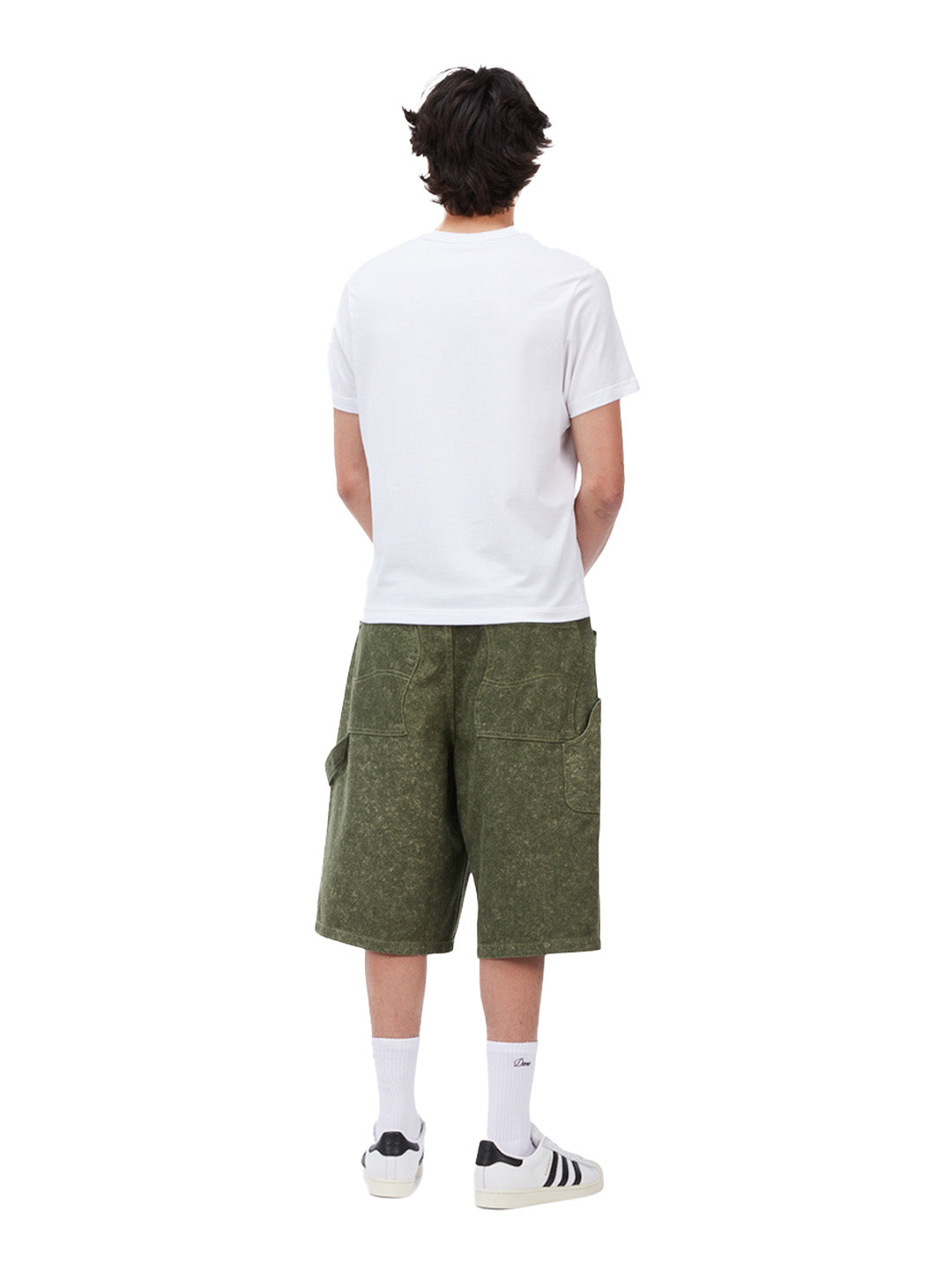 Classic Denim Shorts Green