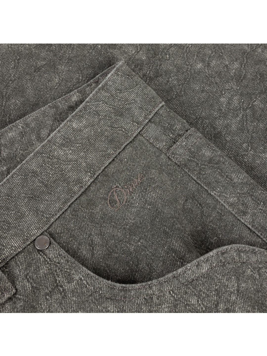 Baggy Denim Pants Grey