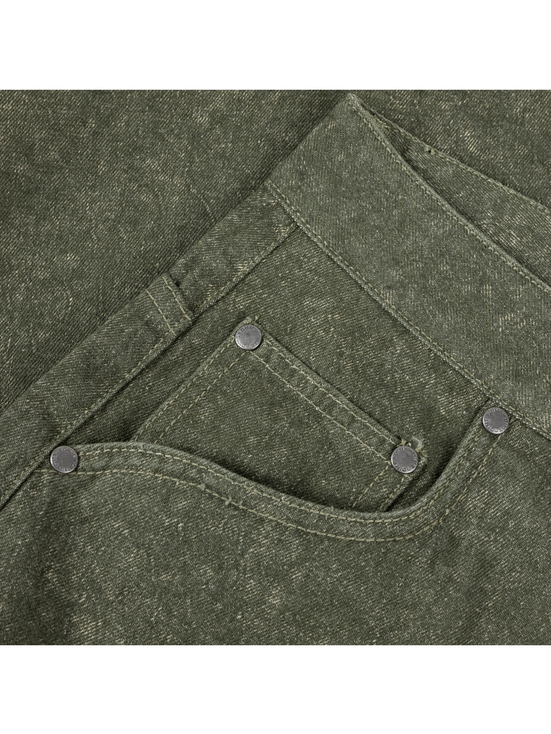 Classic Denim Shorts Green