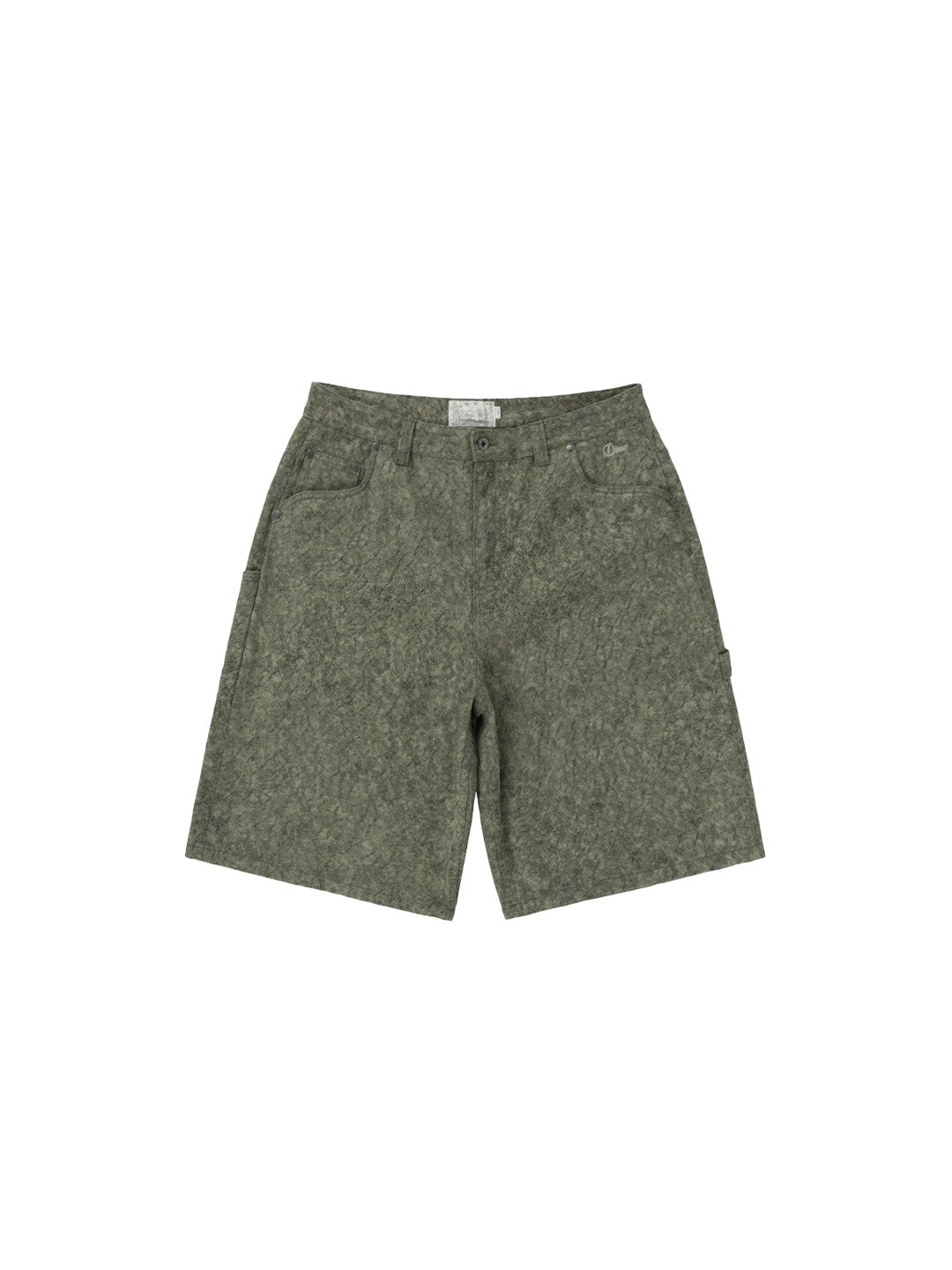 Classic Denim Shorts Green