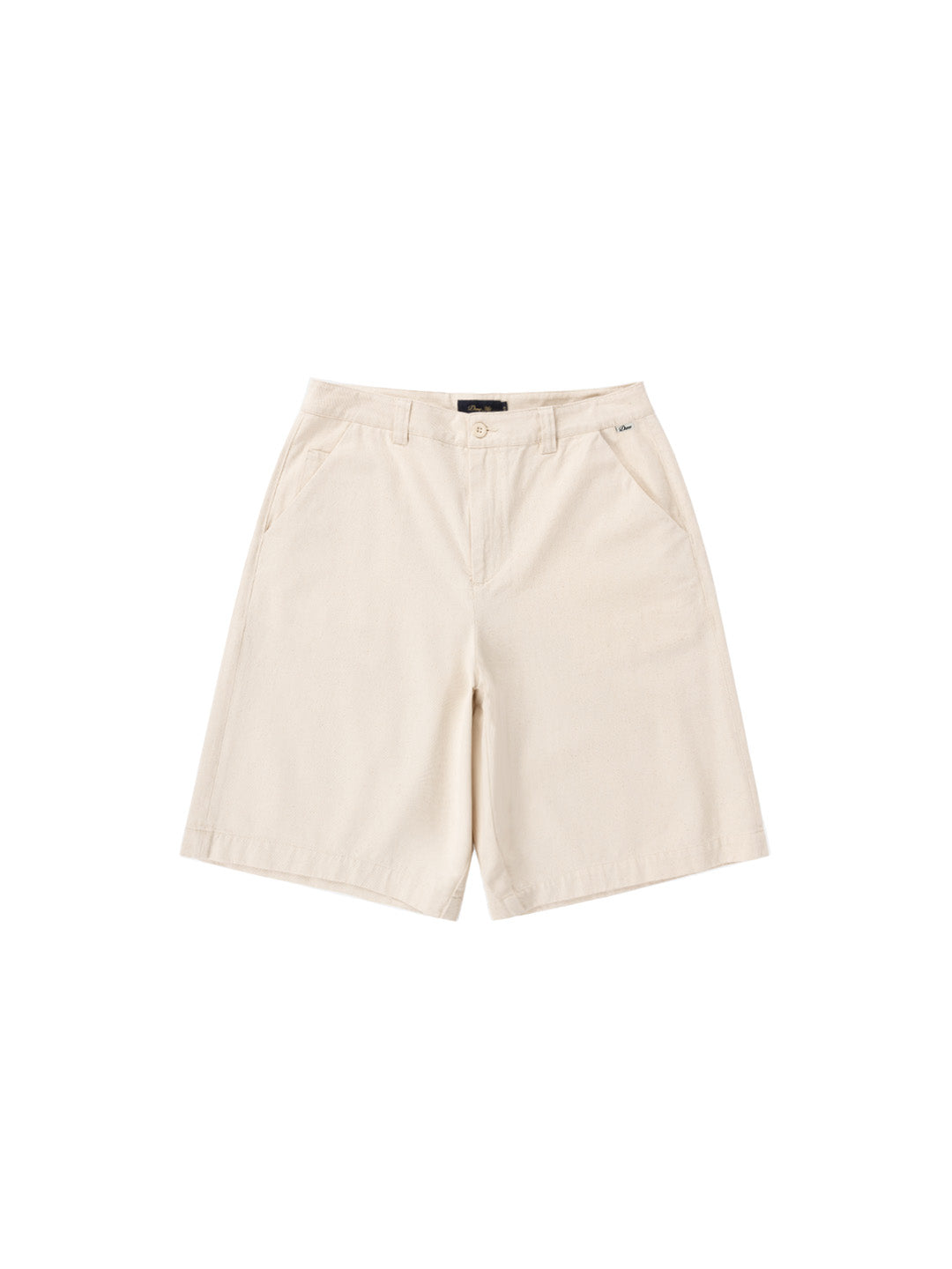 Baggy Chino Shorts Cream