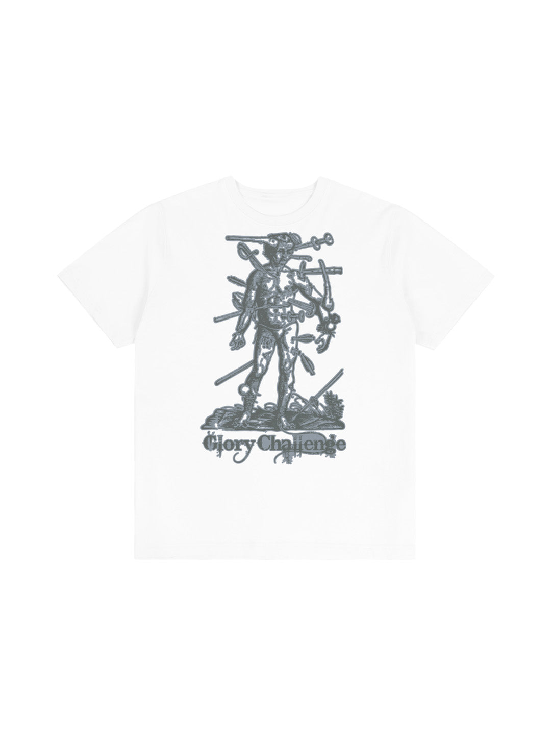 Challenged Tee White