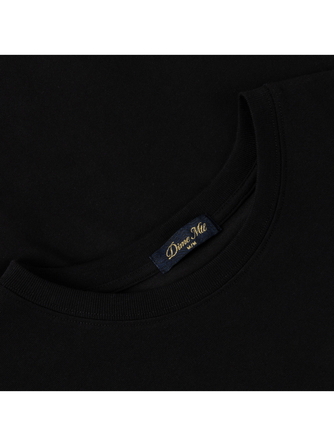 Cursive Paper Cut Tee Black