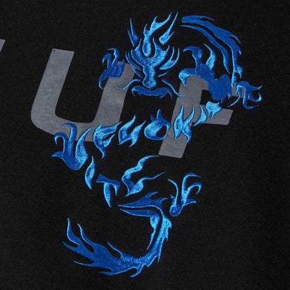 HUF DRAGON CREWNECK BLACK