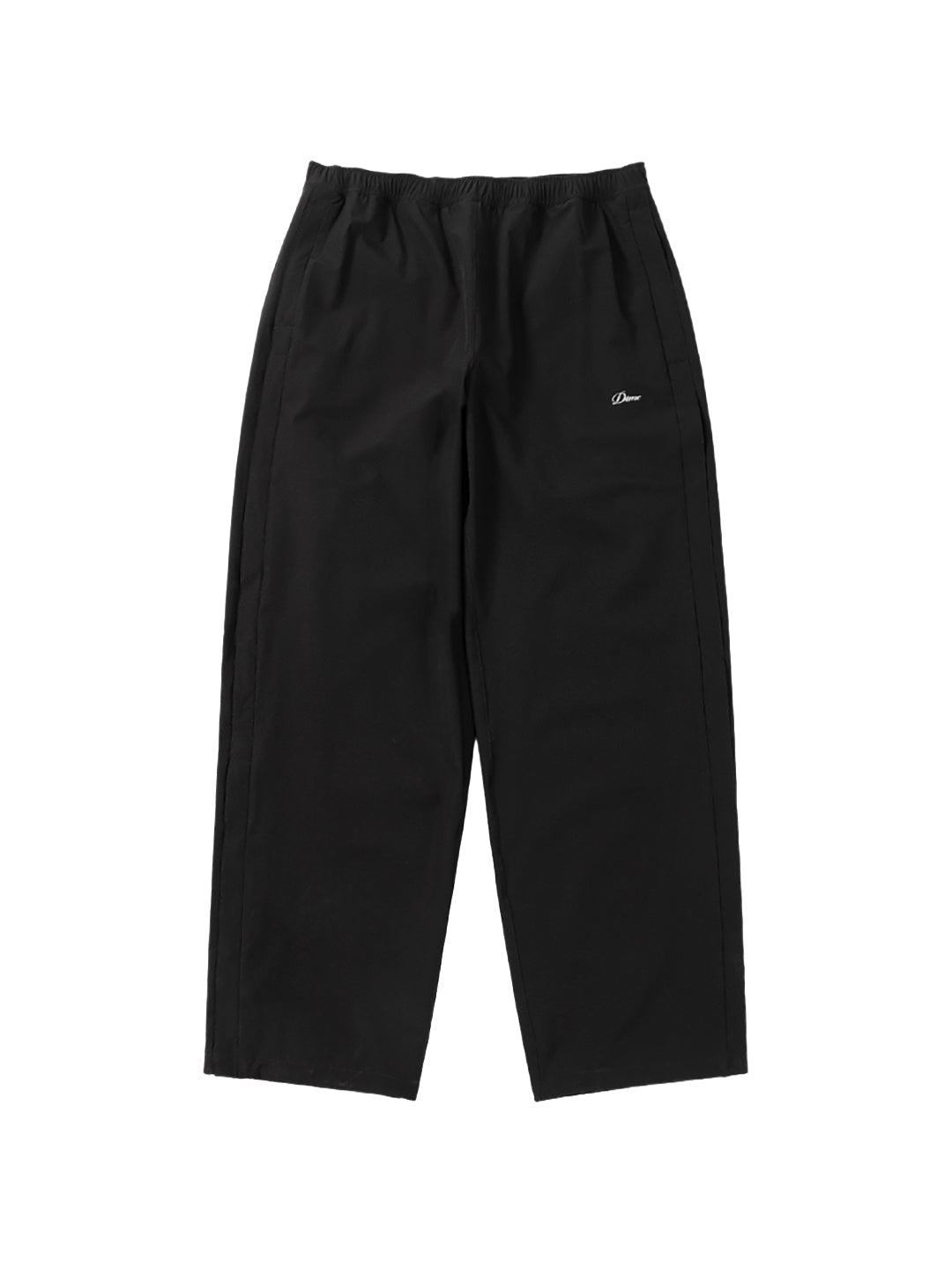 Athletic Snap Pants Black