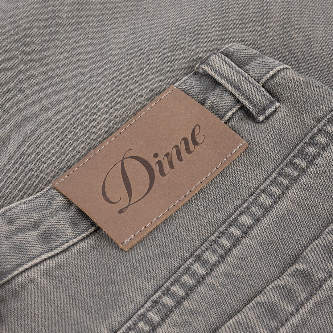 Women's Baggy Denim Pants Grey