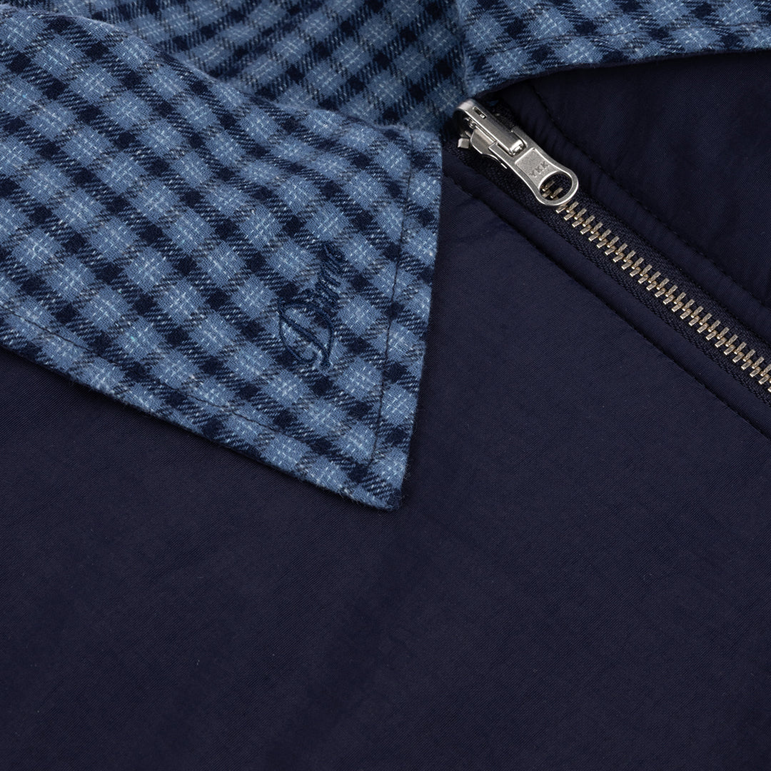 Women's Reversible Bomber Jacket Navy Blue