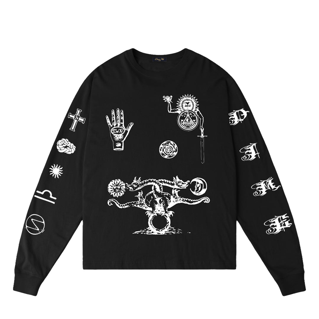 Sigil Ls Tee Black