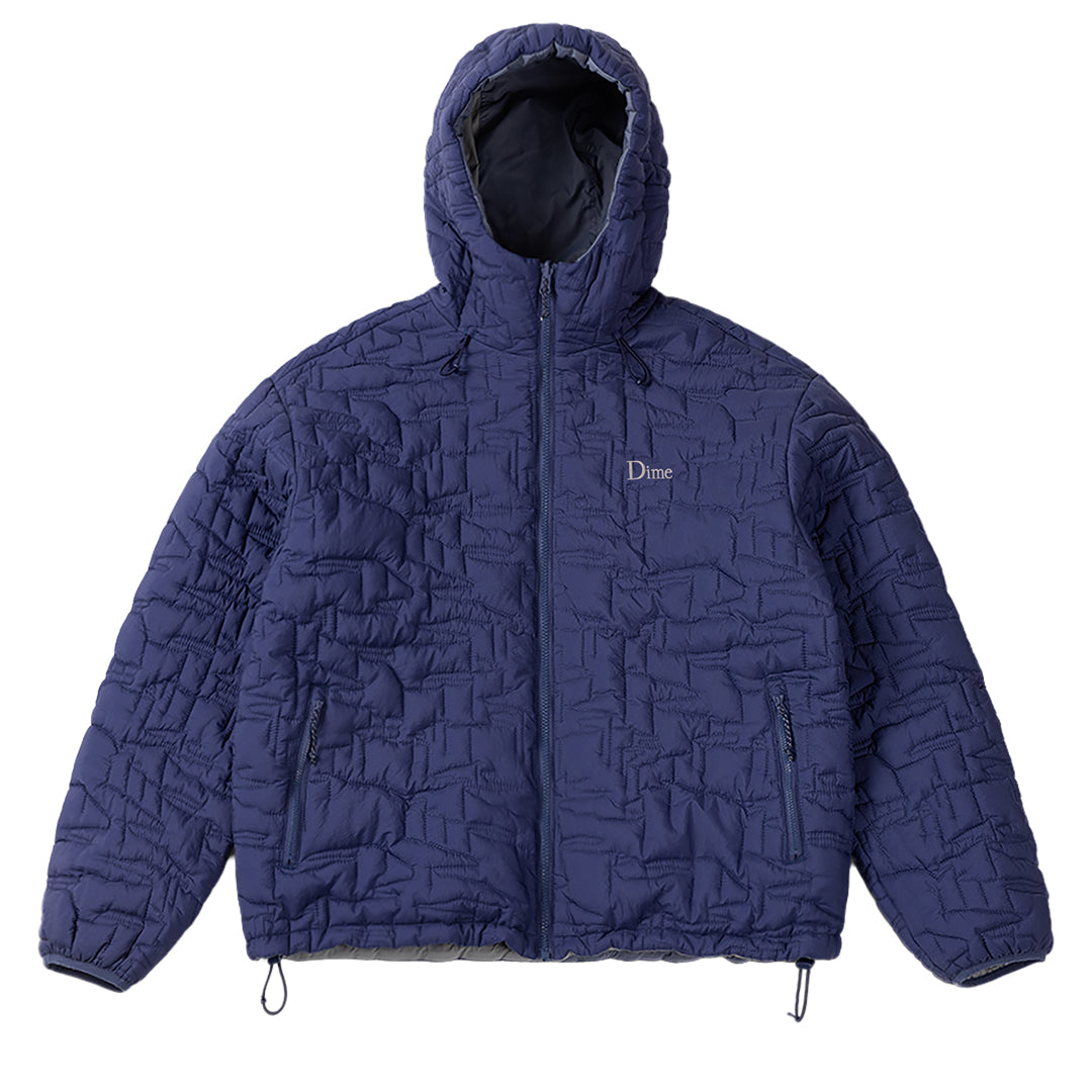 Reversible Insulated Jacket Blue