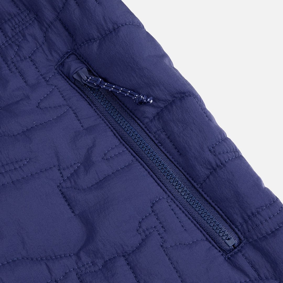 Reversible Insulated Jacket Blue