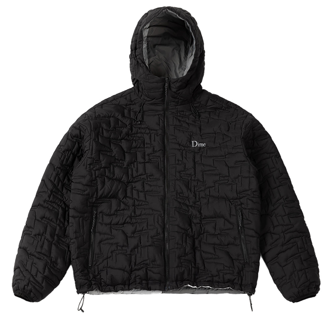 Reversible Insulated Jacket Black