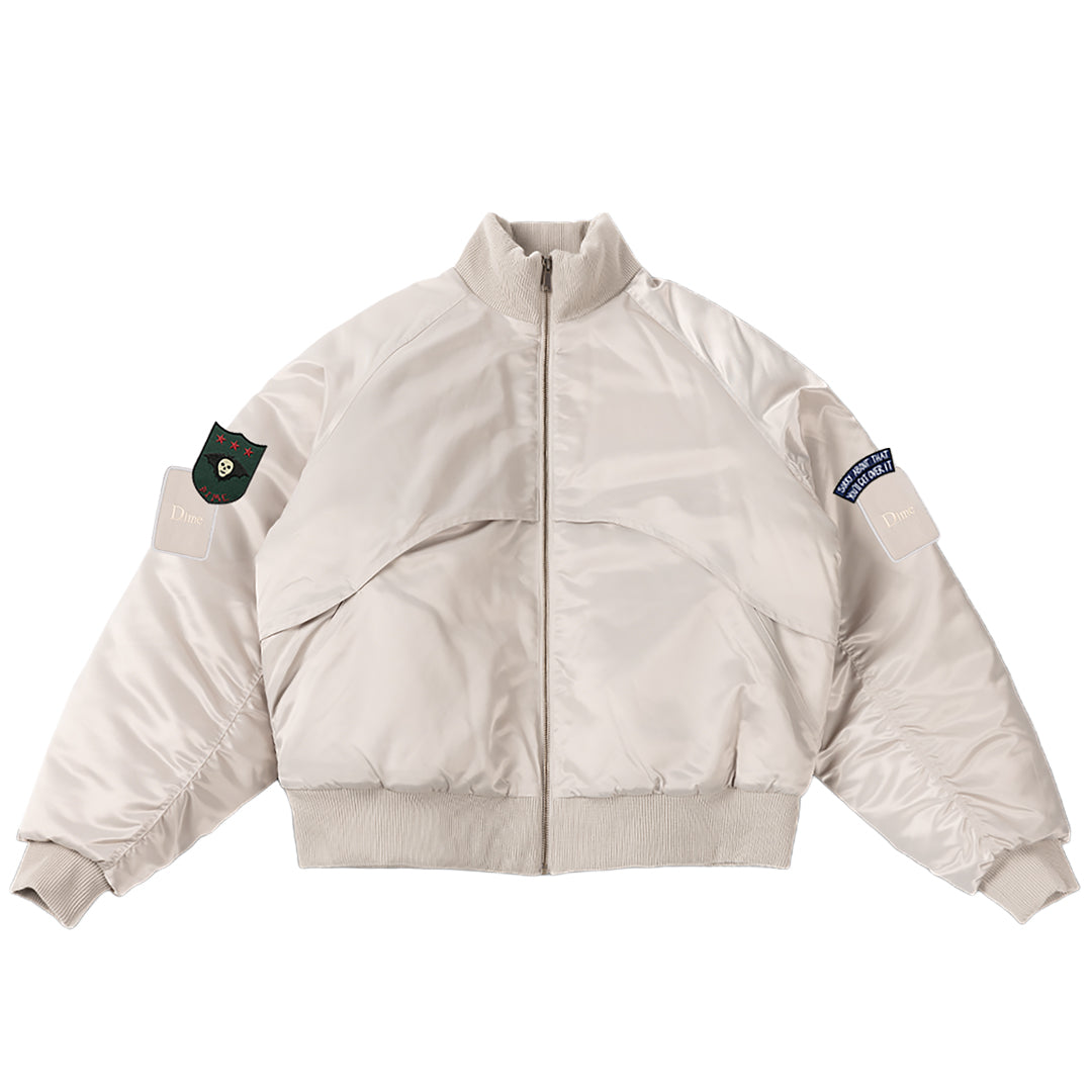 Utility Bomber Jacket Cream