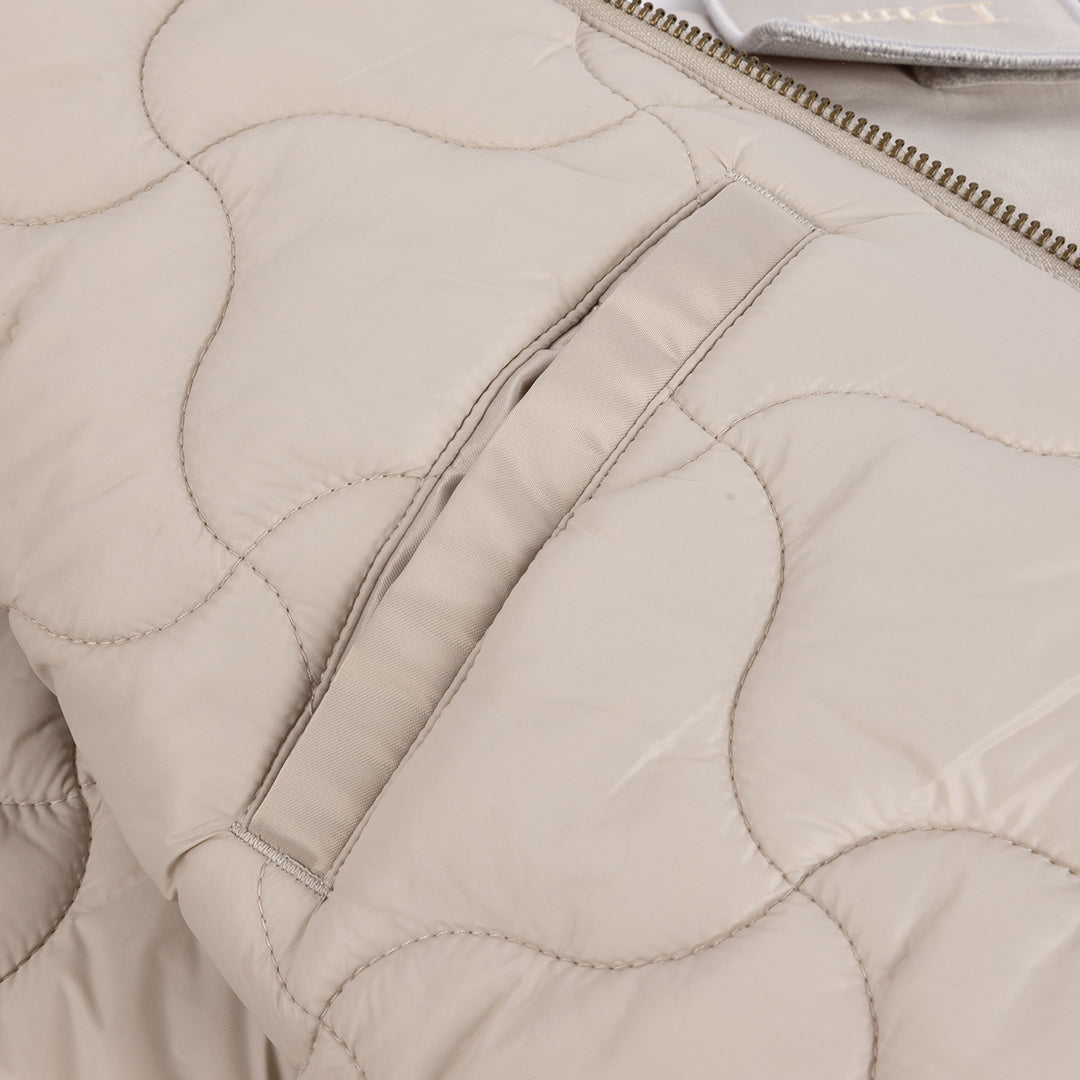 Utility Bomber Jacket Cream