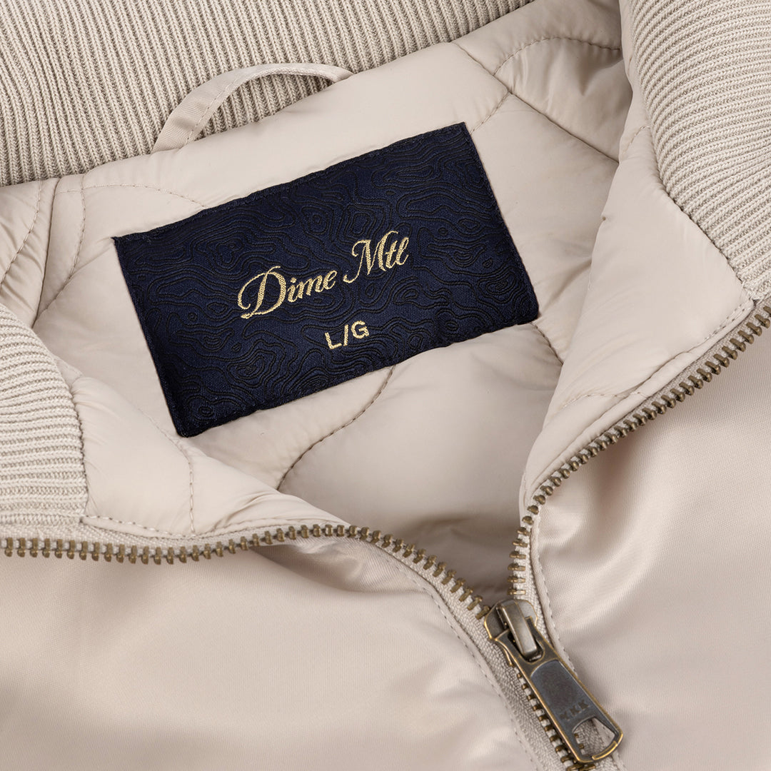 Utility Bomber Jacket Cream