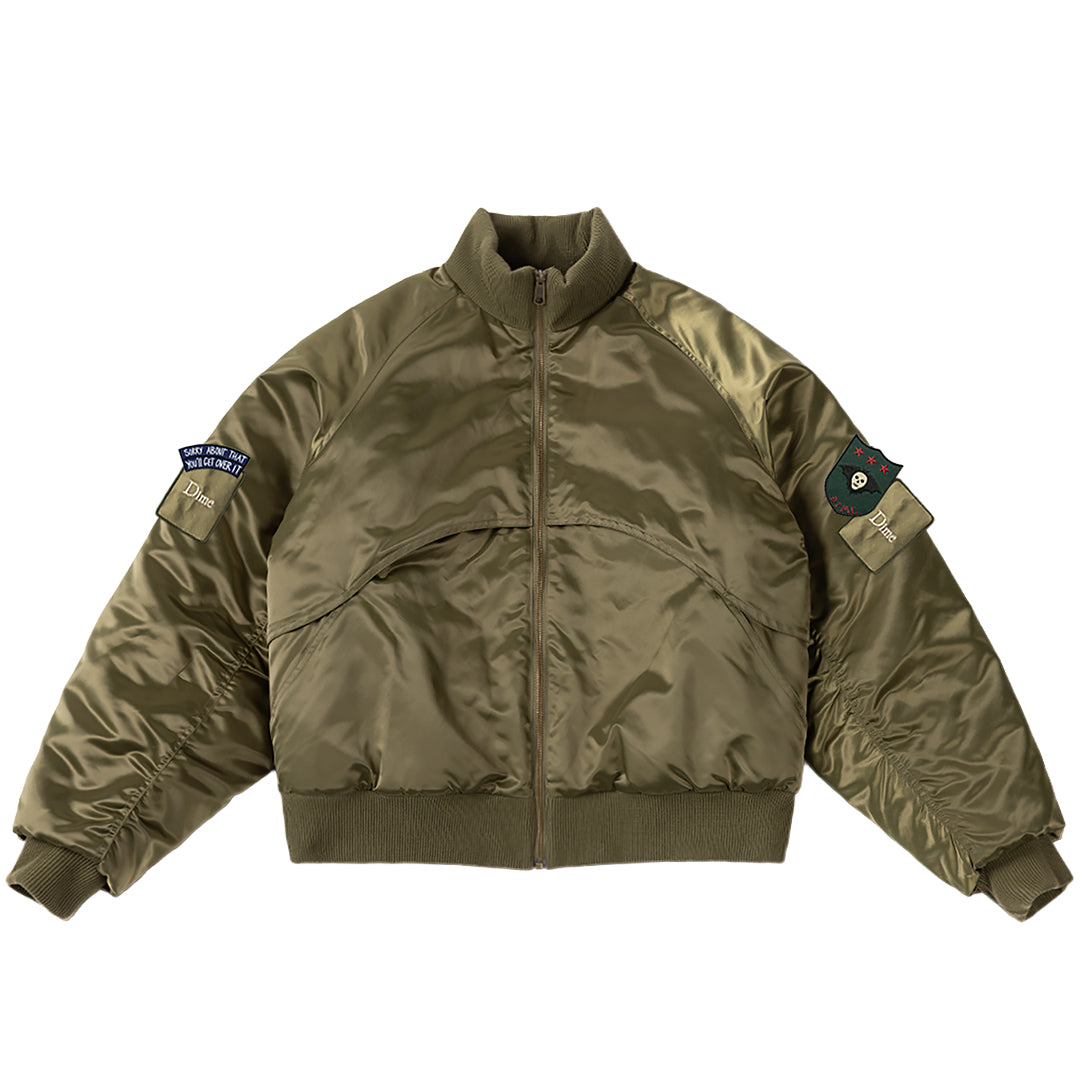 Utility Bomber Jacket Olive