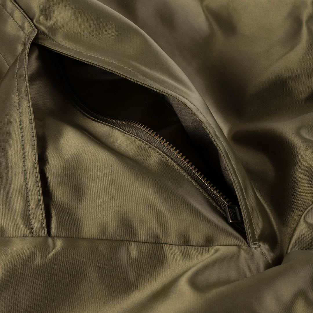 Utility Bomber Jacket Olive