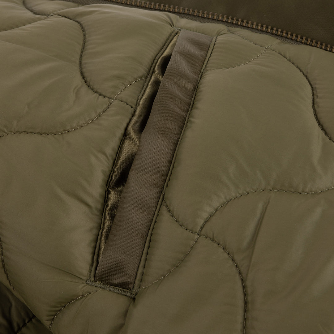 Utility Bomber Jacket Olive