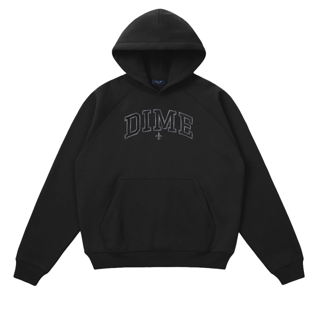 Varsity Hoodie Black*