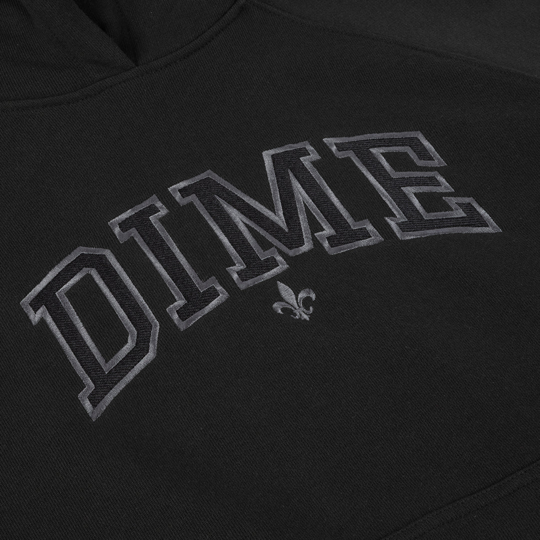 Varsity Hoodie Black*