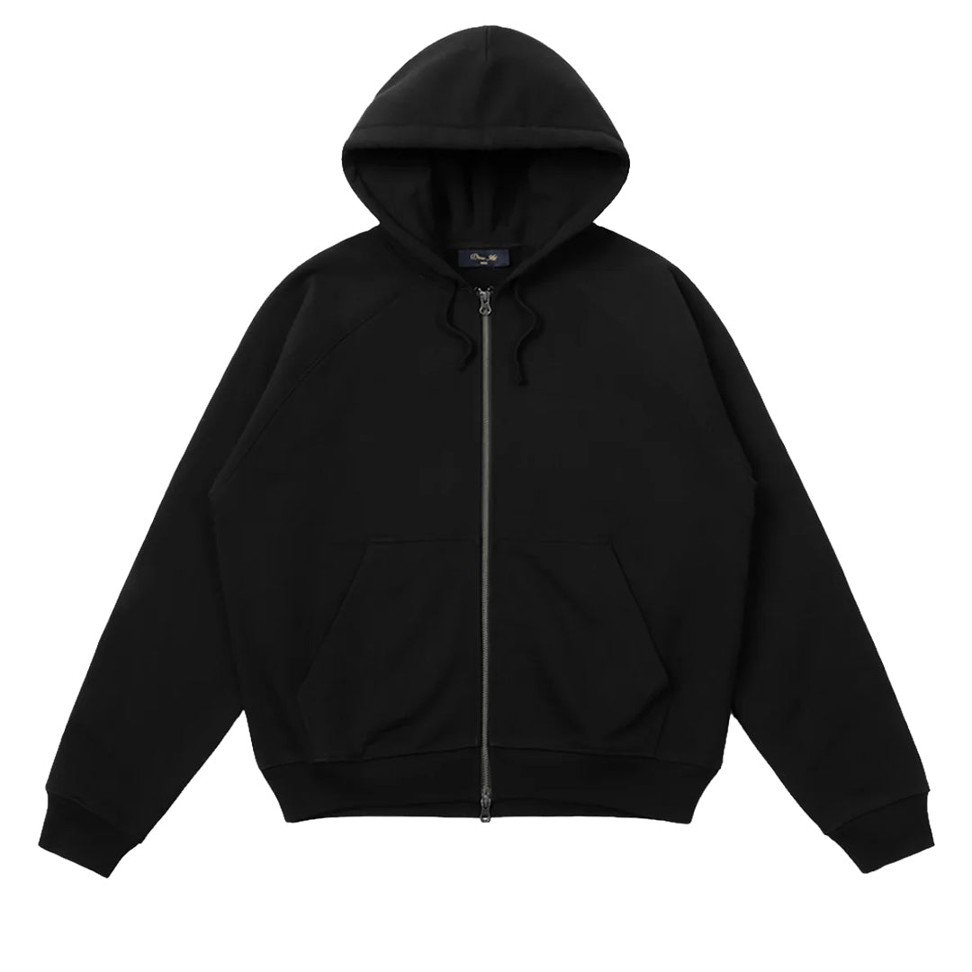 Spinal Zip Hoodie Black