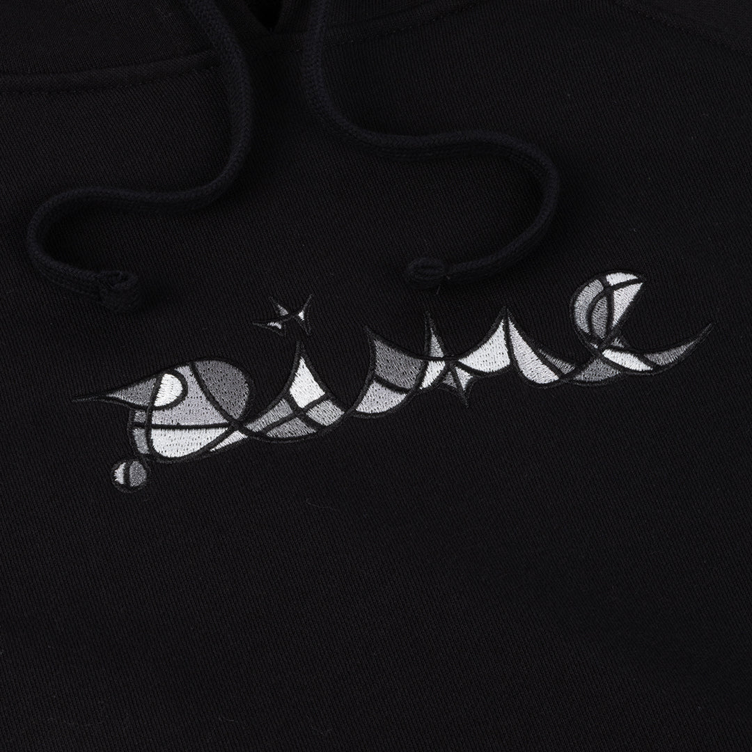 Retro Hoodie Black