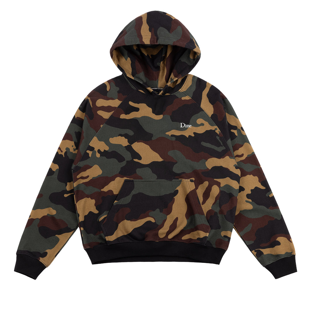 Classic Logo Hoodie Green Camo