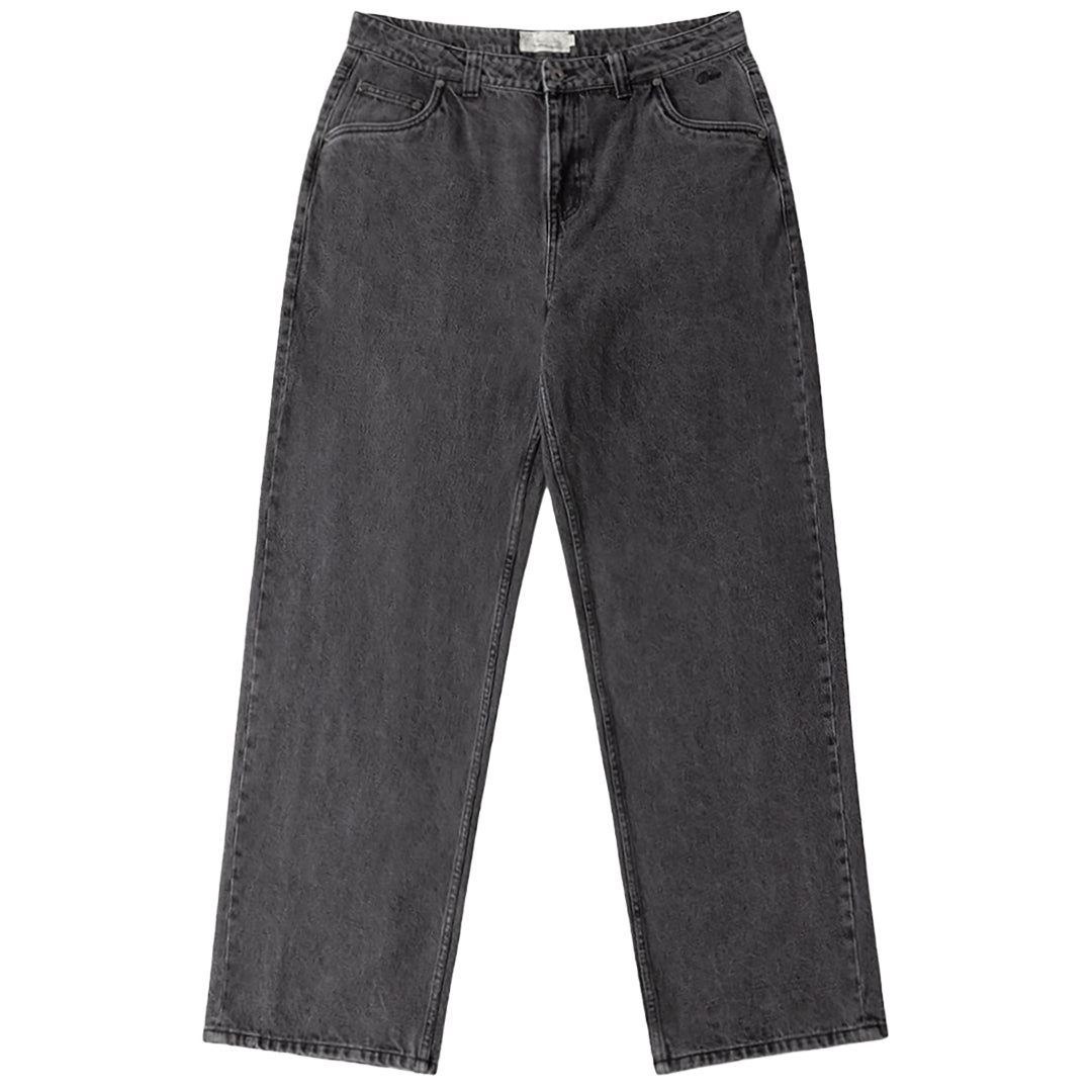 Relaxed Denim Pants Black