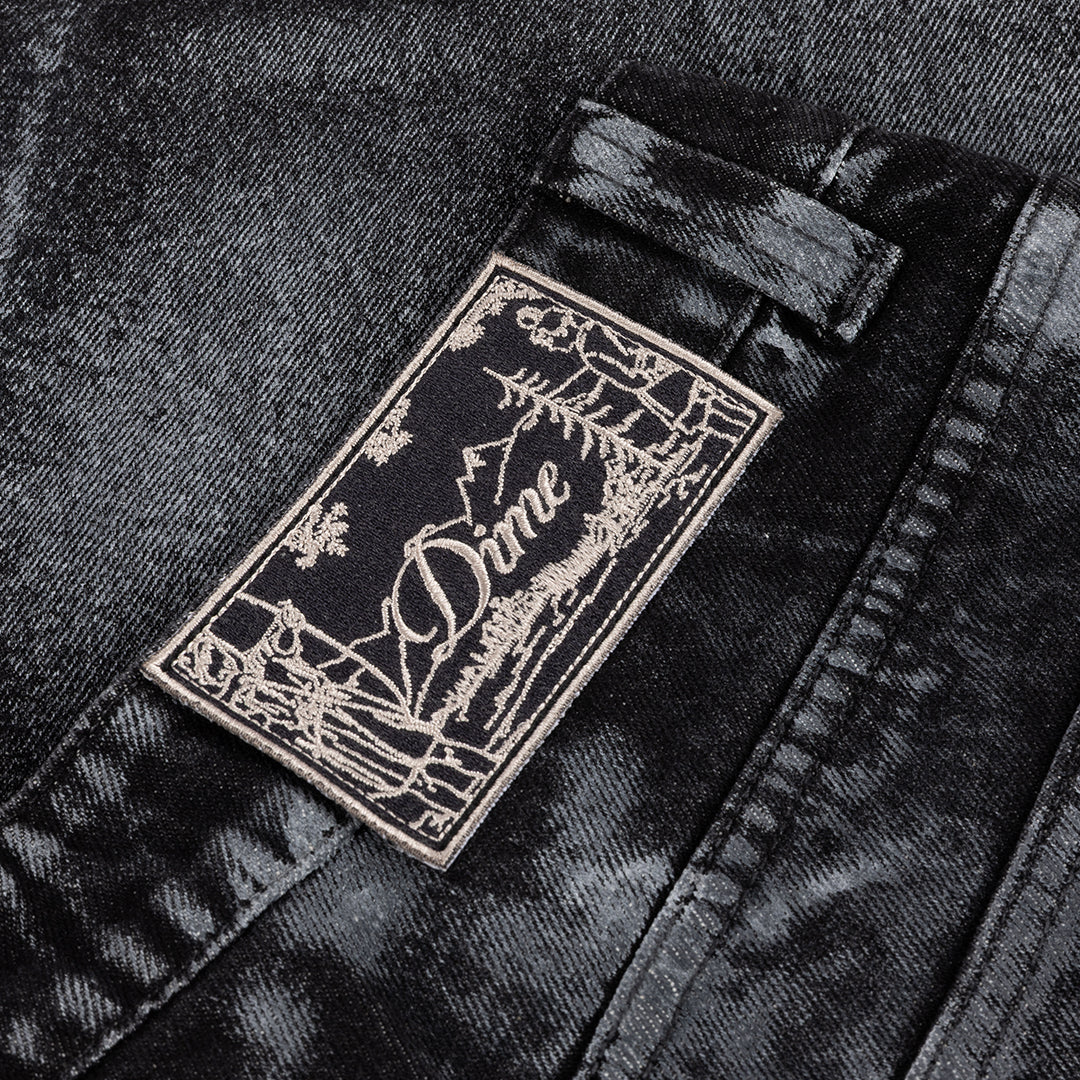 Baggy Denim Pants Paint