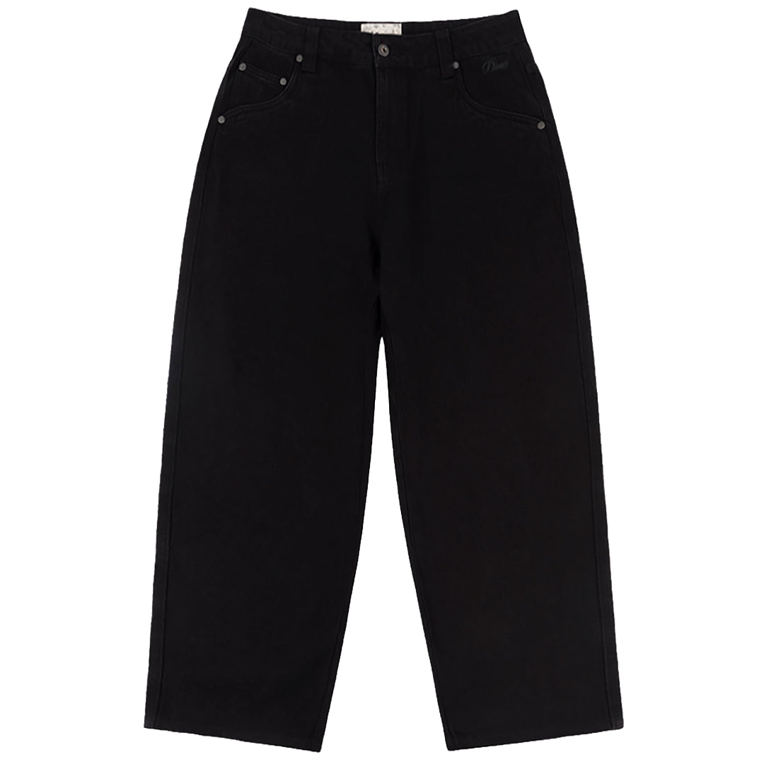 Baggy Denim Pants Black