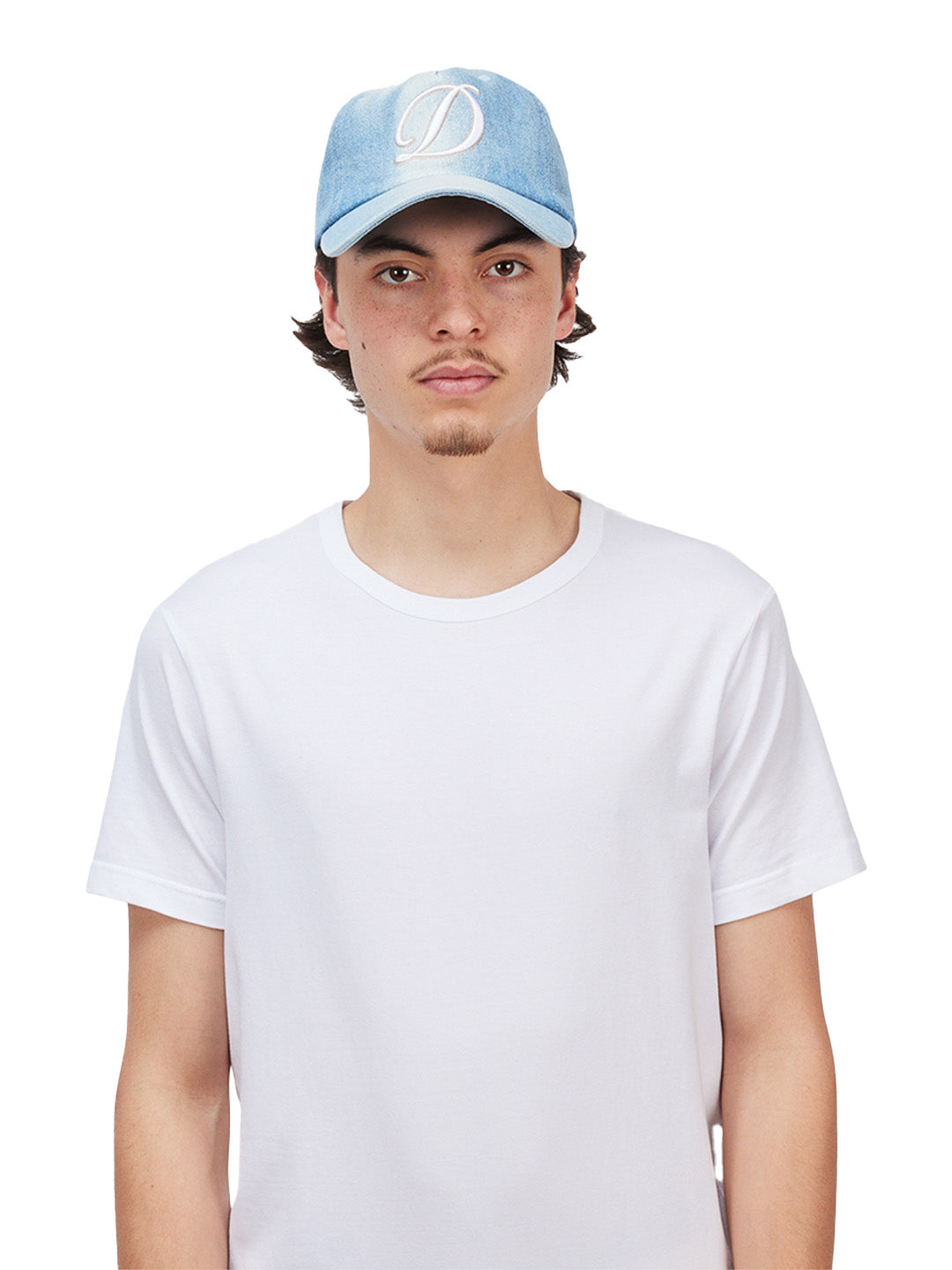 Cursive Denim Worker Cap Jean