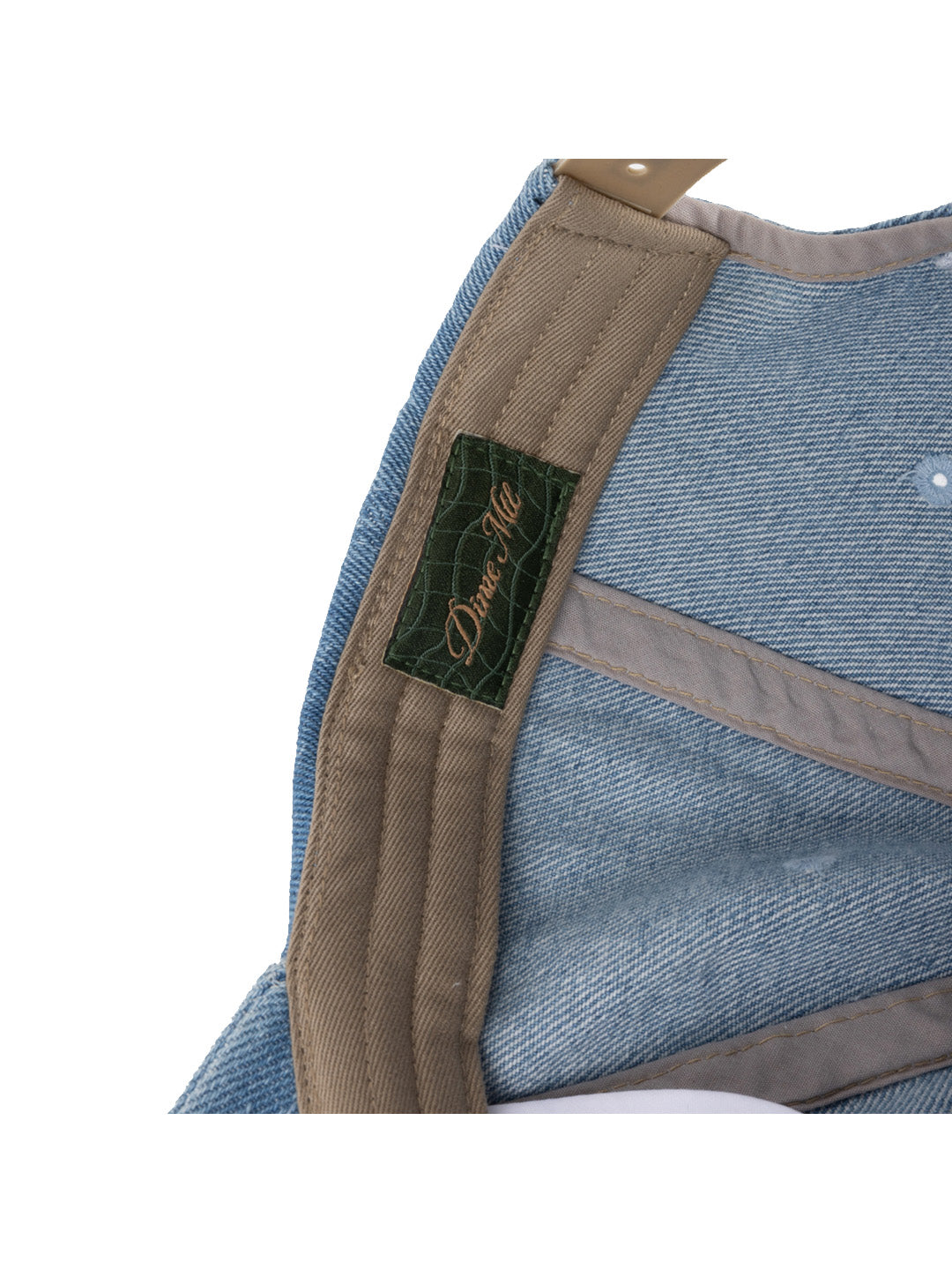 Cursive Denim Worker Cap Jean