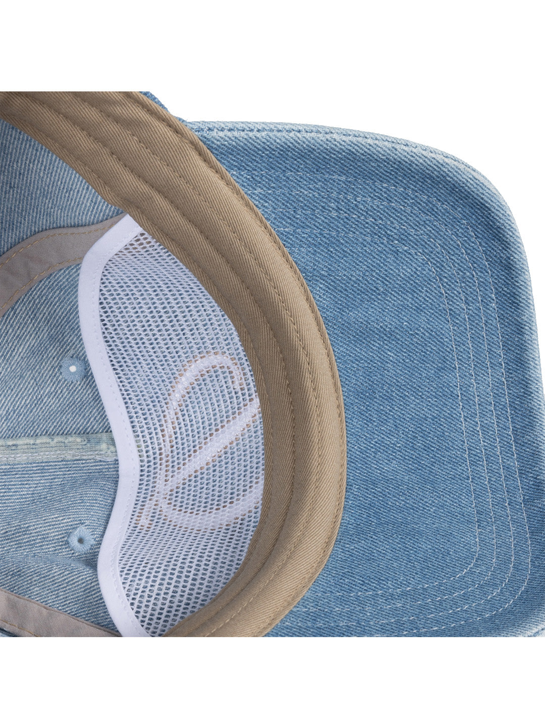Cursive Denim Worker Cap Jean